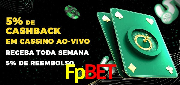 Promoções do cassino ao Vivo Fpbet